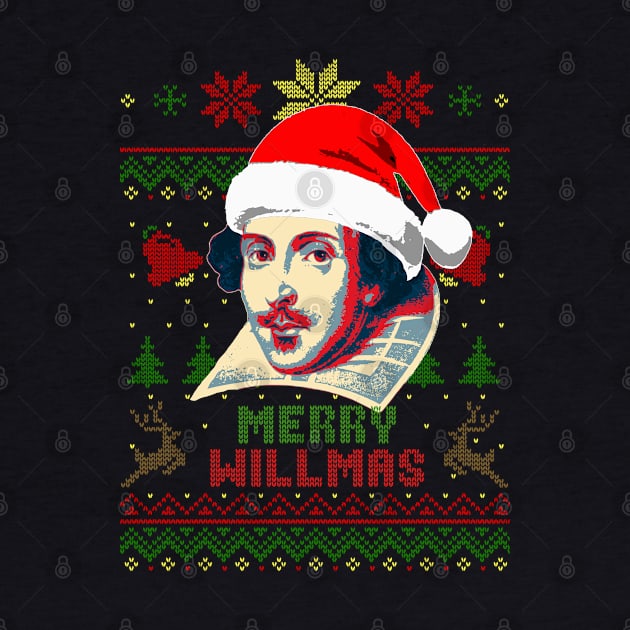 William Shakespeare Merry Willmas by Nerd_art